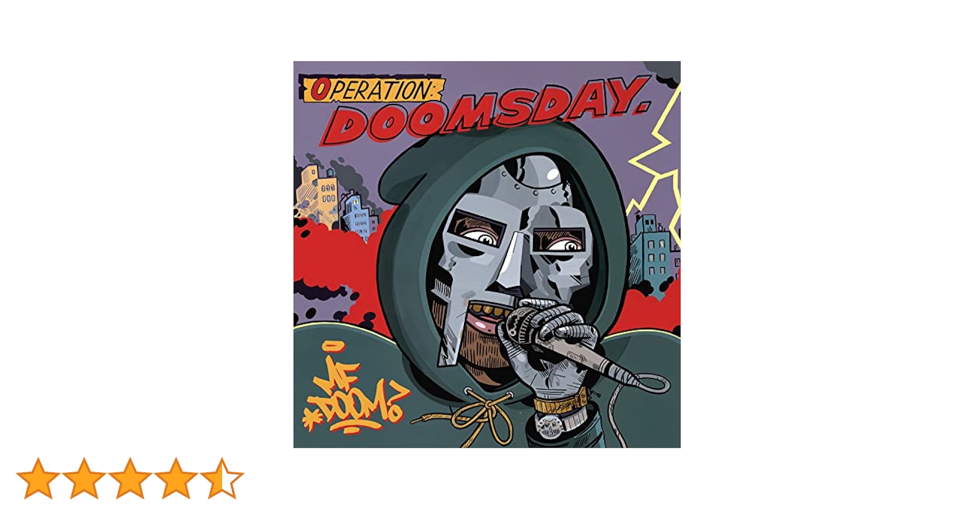 doomsday productions レコード MF DOOM OPERATION: DOOMSDAY 